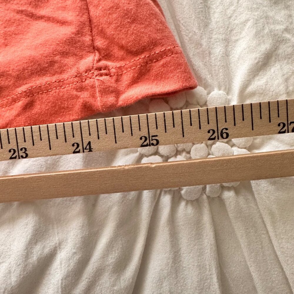 Denim & Co. Womens Embroidered Coral Tank Top 2X Cotton Beach Vacation Resort - Picture 6 of 8